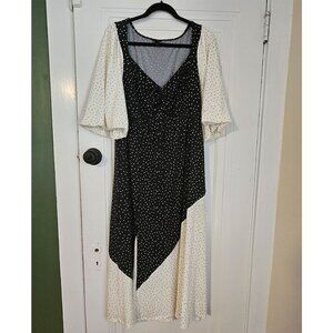 NWOT Torrid Maxi Studio Knit Mix Print Dress Size 1 / Size 16-18
